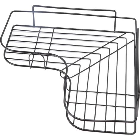 Eckregal fürs Badezimmer (ohne Bohren), dreieckige Wandhalterung für Küche und Toilette, selbstklebende Waschbeckenablage, für den Hausgebrauch. (1/5)