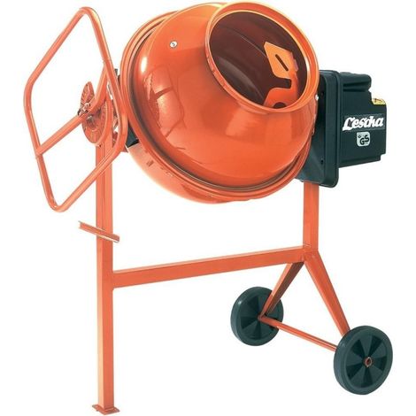 STRECKEN - Betonmischer SM145S (H) 140 l 230 V Lescha STRECKE (1/4)