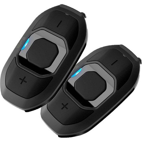 Intercom moto bluetooth - Sena - SF2 - 2 unités - Rechargeable USB - Noir (1/5)