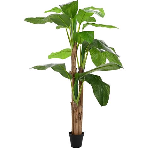 Artificial Banana Tree Green 125 x 25 x 250 cm vidaXL (1/4)