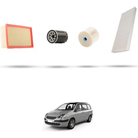 Kit tagliando 4 filtri compatibile con Citroen C8 2.0 HDi 79kw dal 2002 (1/5)