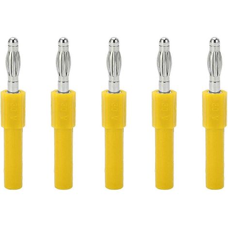 Stück 4-mm-Bananenstecker-Adapter, starke Verbindung, gute Leitfähigkeit, 4 mm auf 2 mm Konvertierungs-Bananenstecker (1/4)