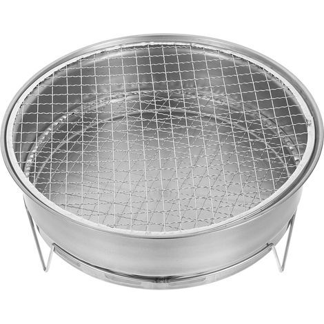 Edelstahl Holzkohlegrill für Outdoor Grillen Camping (1/5)