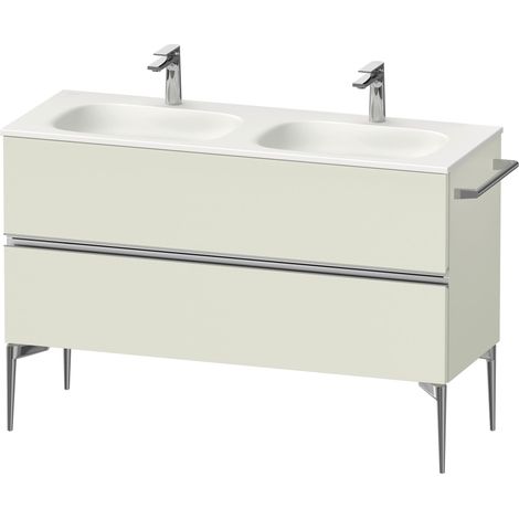 Duravit Sivida Meuble sous-lavabo, 2 tiroirs, poignée profilée