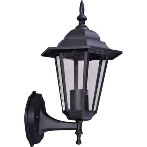 Applique murale ext. UP K-5009A Std Kaja noire IP44 E27 (1/2)