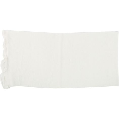 Couverture bébé douce et respirante - Langes en coton pour nouveau-né - Accessoire de layette blanc (1/5)
