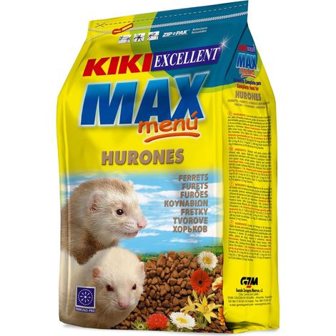 Kiki Max Menu Hurones - Alimento Completo para Hurones