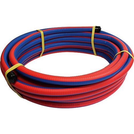 AQA+ Tube ondulé pliable en inox DN15 (1/2"), en carton Cond. 15m (1/3)
