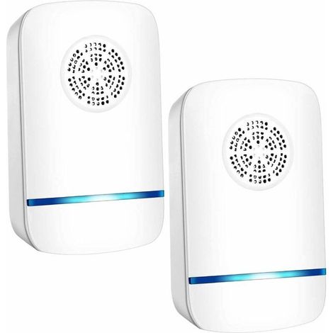 Répulsif à ultrasons pour insectes, insectifuge électrique pour souris d'intérieur 2pcs insectifuge à ultrasons pour souris, rongeurs, moustiques, cafards (1/5)