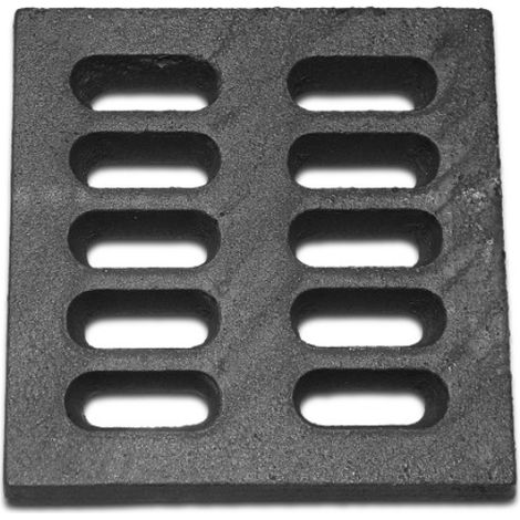 Grille à cendres A pour poêles à cheminée Rondo – Fonte – Dimensions 135x135x21mm – Montage ultra-rapide – Rendement optimisé – Kaminxpert