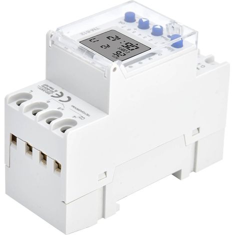 Interrupteur horaire intelligent, montage sur rail, alimentation 220 V (1/5)