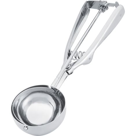 Eiskugelportionierer aus Edelstahl für den Hausgebrauch, Eiskugelportionierer, Küchenzubehör (groß)