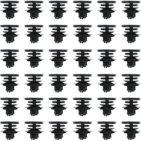 Lot de 100 clips de fixation en plastique pour panneau de porte intérieur de voiture 3B0868243 compatibles avec VW Golf/Passat B5 (1/4)