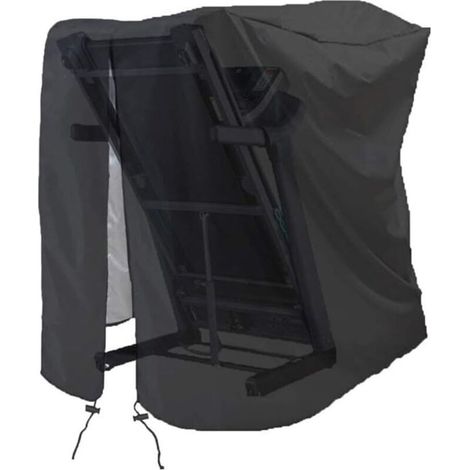 Housse pour tapis de course pliable,Protection imperméable avec fermeture éclair et cordon de serrage,Pour l'extérieur,46 x 38 x 66 inches