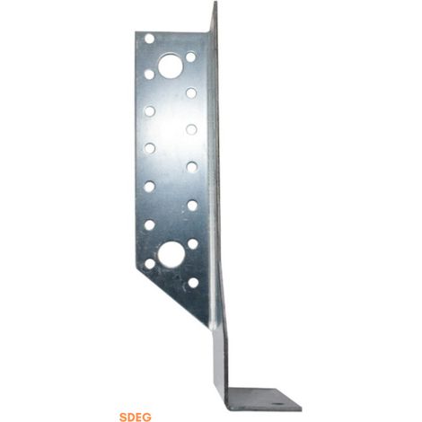 Simpson Strong Tie – Sabot gauche aile extérieure 30 x 118 x 84 mm – Fixation bois et béton – Applications : pose de solive, assemblages – SIMPSON