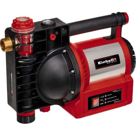 [JAMAIS UTILISE] [JAMAIS UTILISÉ] EINHELL Pompe d’arrosage GE-GP 1246 N FS - 1200 W - Débit 4600 L/h - Pression max. 5 bar - Corps en acier inoxydable - Pré-filtre avec clapet anti-retour (1/5)