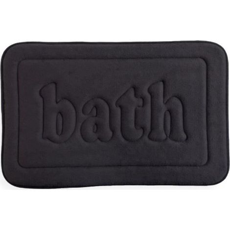 Memory Foam Badeteppich - TODAY - UTILITY - 40 x 60 cm - Schwarz