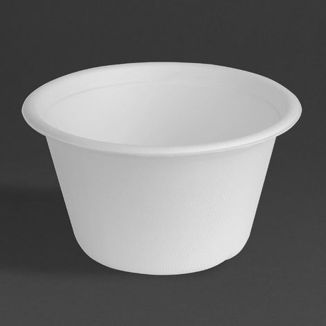 Bols en bagasse Fiesta Compostable 500 ml (lot de 50) - 135 x 135 x 230 mm - FIESTA RECYCLABLE (1/5)