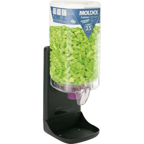 DISTRIBUTEUR DE BOUCHONS DOREILLE 35 DB MOLDEX CONTOURS SMALL 745301 500 PAIRES (1/3)