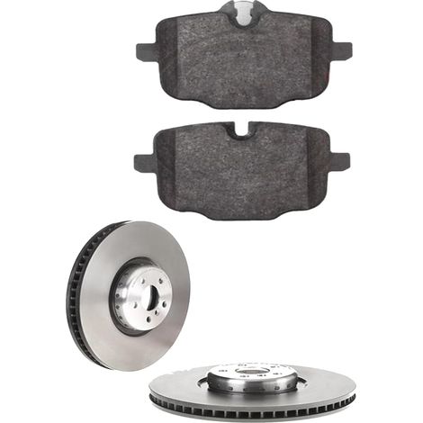 KIT FRENI POSTERIORI compatibile con BMW X7 (G07) - DISCHI + PASTIGLIE OEM: P06101 / 39814 / 18670 , 18830 /SOSTITUZIONE DIRETTA/BASSA POLVERE/SILENZIOSO (1/5)
