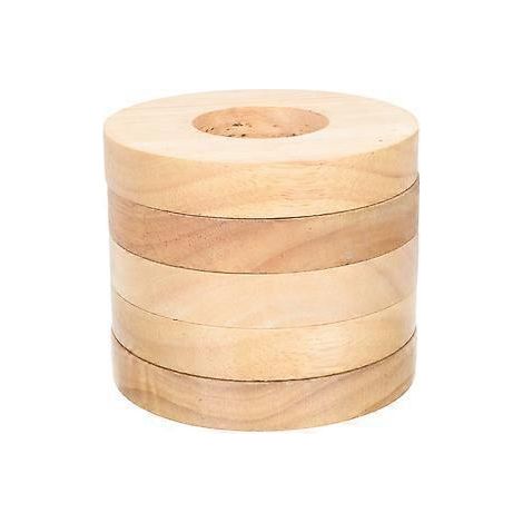 Set of 5 round table lamp feet, bedside lamp stand, solid lamp base, lamp accessories (1/4)