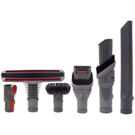 Bürsten-Set mit 6 Staubsaugerdüsen und Adapter, Zubehörset für Staubsauger der Modelle V7, V8, V10, DC35, DC45 und DC58 (1/5)