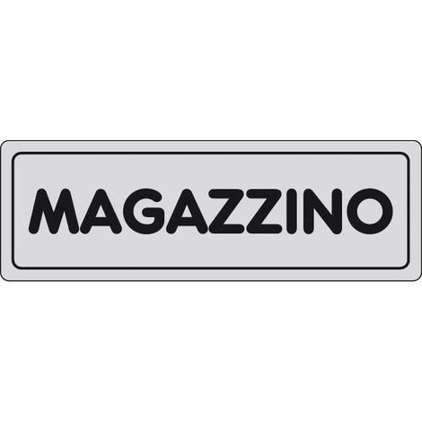 ETIC. ADES. 150X50 "MAGAZZINO"