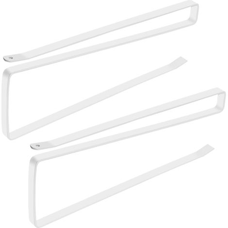 Porte-Sopalin Z - Fer Peint - Sans Perçage - Cuisine Salle De Bain Placard - 2 Pièces