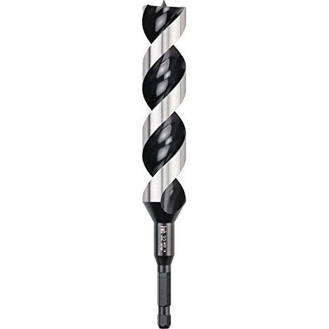 kwb 042932 Foret à simple spirale 32 mm Longueur totale 235 mm 1/4" (6,3 mm) 1 pc(s) Y764062 (1/4)