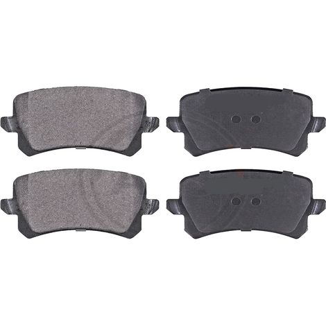 KIT PASTIGLIE FRENO POSTERIORI compatibile con VW CC B7 (358) / PASTIGLIE FRENANTI AUTO OEM P 85 108  P 85 109, / SOSTITUZIONE DIRETTA / BASSA POLVERE / SILENZIOSO