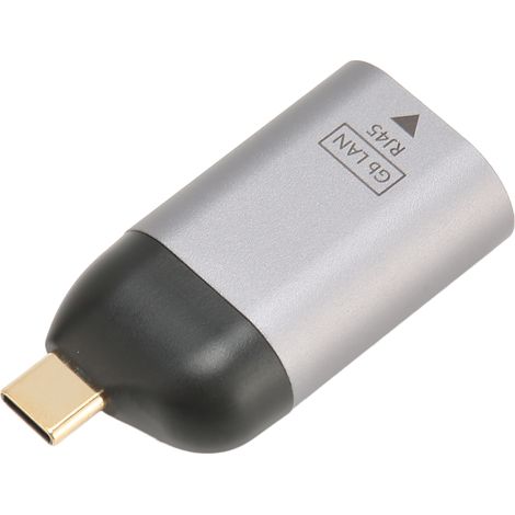 Adaptateur Ethernet USB-C Gigabit 1Gbps Compact pour Ordinateur Portable, Smartphone et Tablette (1/5)