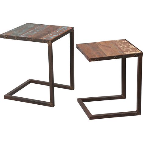 TITIANE - Tables Gigognes Carrées (1/3)