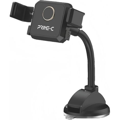 Support de voiture, entièrement compatible avec les tailles de 4 à 6,7 pouces, ventouse puissante, support rotatif à 360° avec commande à une main. (1/2)