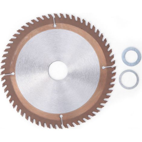 Lame de scie circulaire 6" 60 dents pour coupe précise bois dur et tendre, outil professionnel menuiserie (1/5)