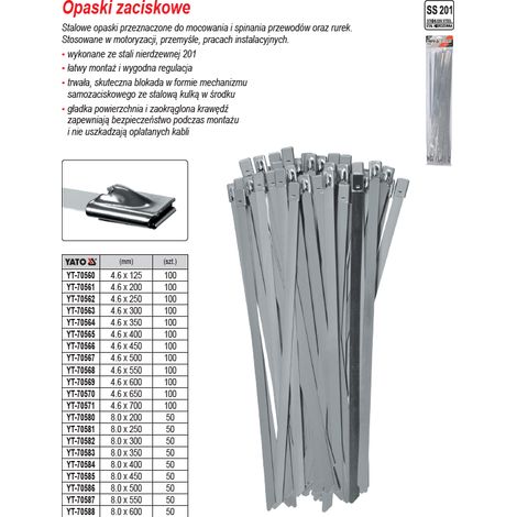 Agrafes en acier inoxydable G 10 mm, 1000 pièces - S/70-6SST-0