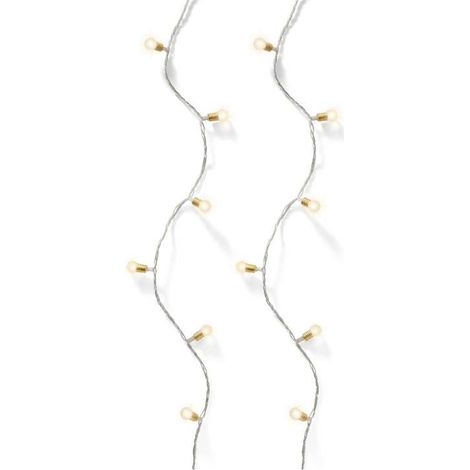 Lumineo Luci Natalizie LED Bianco Caldo Vintage  - 18 m (1/4)