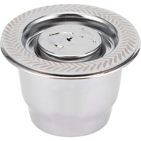 Ensemble cuillère-brosse pour capsules de café, filtre en acier inoxydable, accessoires pour machine à café DIY (1/5)