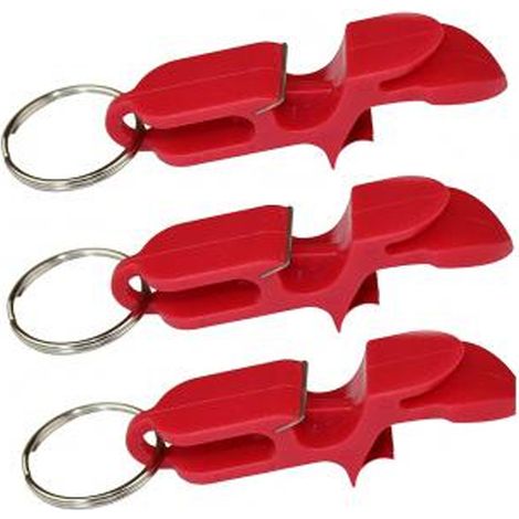Accessoire compact pour boire, outil ultime pour ouvrir une bière, ouvre-bouteille multifonctionnel pour les fêtes, les pique-niques et plus encore (lot de 3)-AquaForge (1/5)