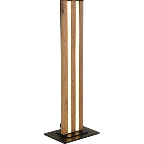 LED Tischlampe Tischleuchte Wohnzimmerlampe Akustikpanel Schwarz Metall H 50 cm (1/5)