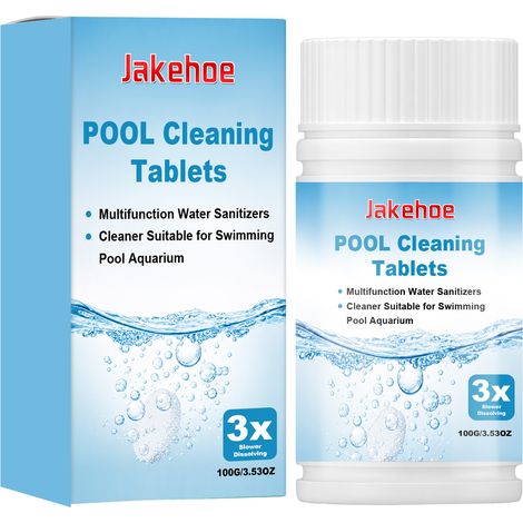 JAKEHOE pool cleaning wipes remove stains, eliminate odors and make daily pool maintenance easier. (1/5)