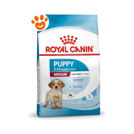 Royal Canin Dog Medium Puppy  - Royal Canin Dog Medium Puppy - Sacco Da 15 Kg (1/6)