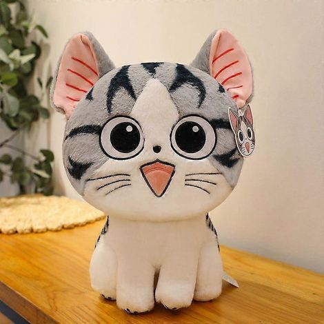 Peluche Chat Chi's Sweet Home - Jouet en peluche - Poupée - Cadeau pour enfants a(Rire 25cm)