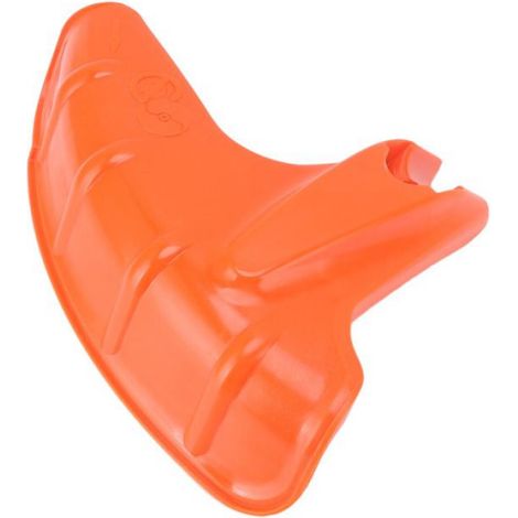 Cache-herbe pour débroussailleuse – Nosheir – STIHL FS55 (remplacement 41330071002) – Protection anti-projection – Orange (1/4)