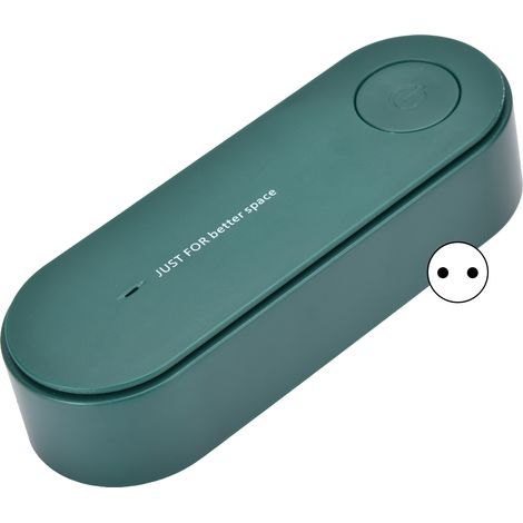 Purificateur d'Air avec 20 Millions d'Ions Négatifs, Élimine Formaldéhyde, Fumée, PM2.5 et Odeurs, pour Chambre, AC90‑240V, Prise UE Verte (1/5)
