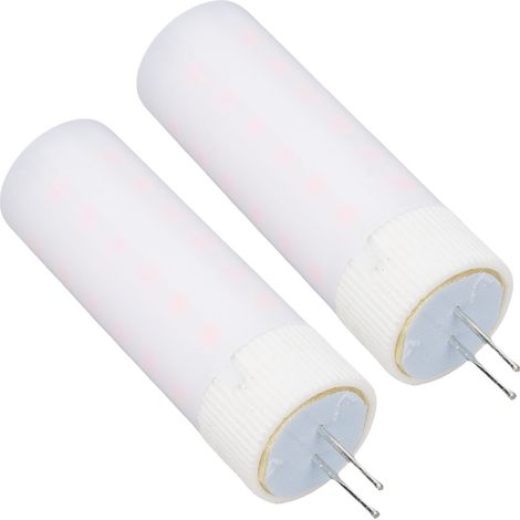 Lot de 2 ampoules LED effet flamme G4 2W 200LM PC à effet scintillant pour décorations de fête, patio, intérieur et extérieur (1/5)