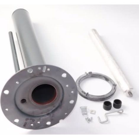 Heizkörper + Dichtung + Anode, 099032 für Wassererwärmer atlantic