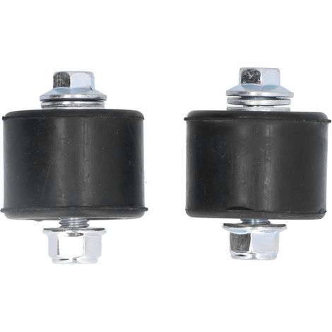 Tendeur de Rouleau de Chaîne, Ensemble de Guides de Rouleau de Chaîne 2 Pièces 8 Mm Curseur de Rouleau de Chaîne en Caoutchouc en Acier Inoxydable pour YFZ 350 Banshee 1987-2006. (1/5)