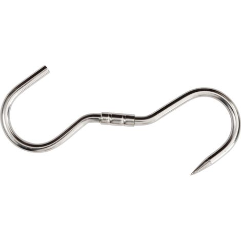 GANCIO INOX PER MACELLAIO GIREVOLE 210 X 9 MM- 1,0 pz