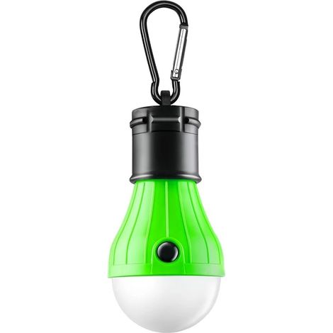 Lampe d'extérieur portable à 3 LED, idéale pour le camping (piles non incluses). (1/5)