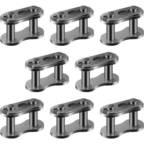 35-teiliges Kettenschloss-Set, hochbelastbare Kettenschlösser aus legiertem Stahl für Fahrräder, Minibikes, Mountainbikes, Karts, Pitbikes, ATVs und Roller (1/5)